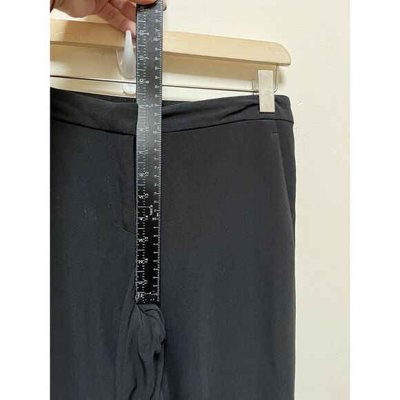 Boston Proper Black Silhouette Straight Leg Pant 32 Inch Inseam Size 10 Long - Picture 7 of 10